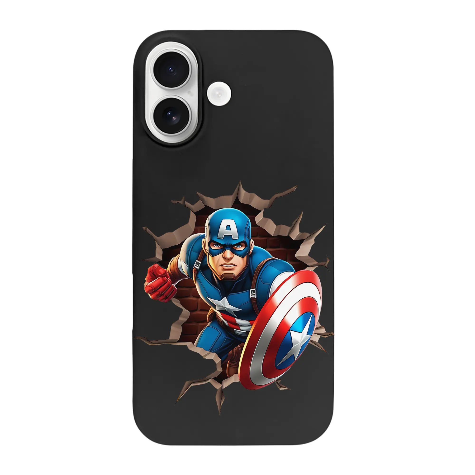 アベンジャーズ (Avenjāzu) グッズ キャプテン・アメリカ（Captain America） - iPhone 17 シリーズ シリコンケース 薄型 耐衝撃 指紋防止 ソフトタッチカバー 精密フィット 傷防止 保護ケース iPhone 17/17 Air/17 Pro/17 Pro Max 対応